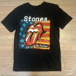Rolling Stones 2019 No Filter Tour T-Shirt Medium